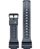 Casio Original Black Resin Band Watch Strap 27mm, CST10462707