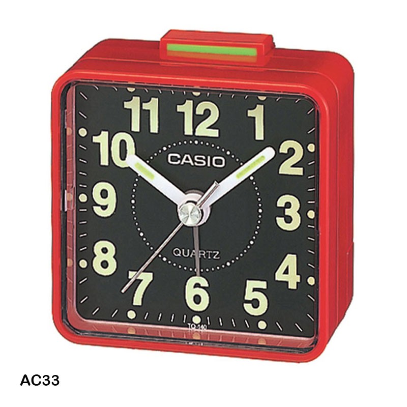 Casio beep sound  alarm clock analog, TQ-140-4DF