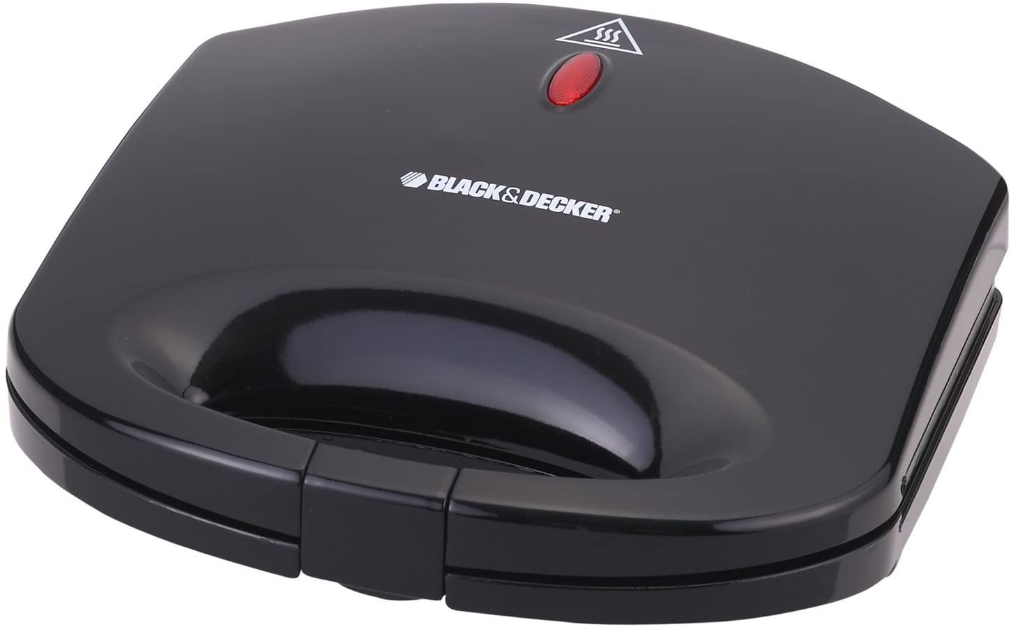 Black+Decker, 600W 2 Slice Non-Stick Sandwich Maker, TS1000-B5