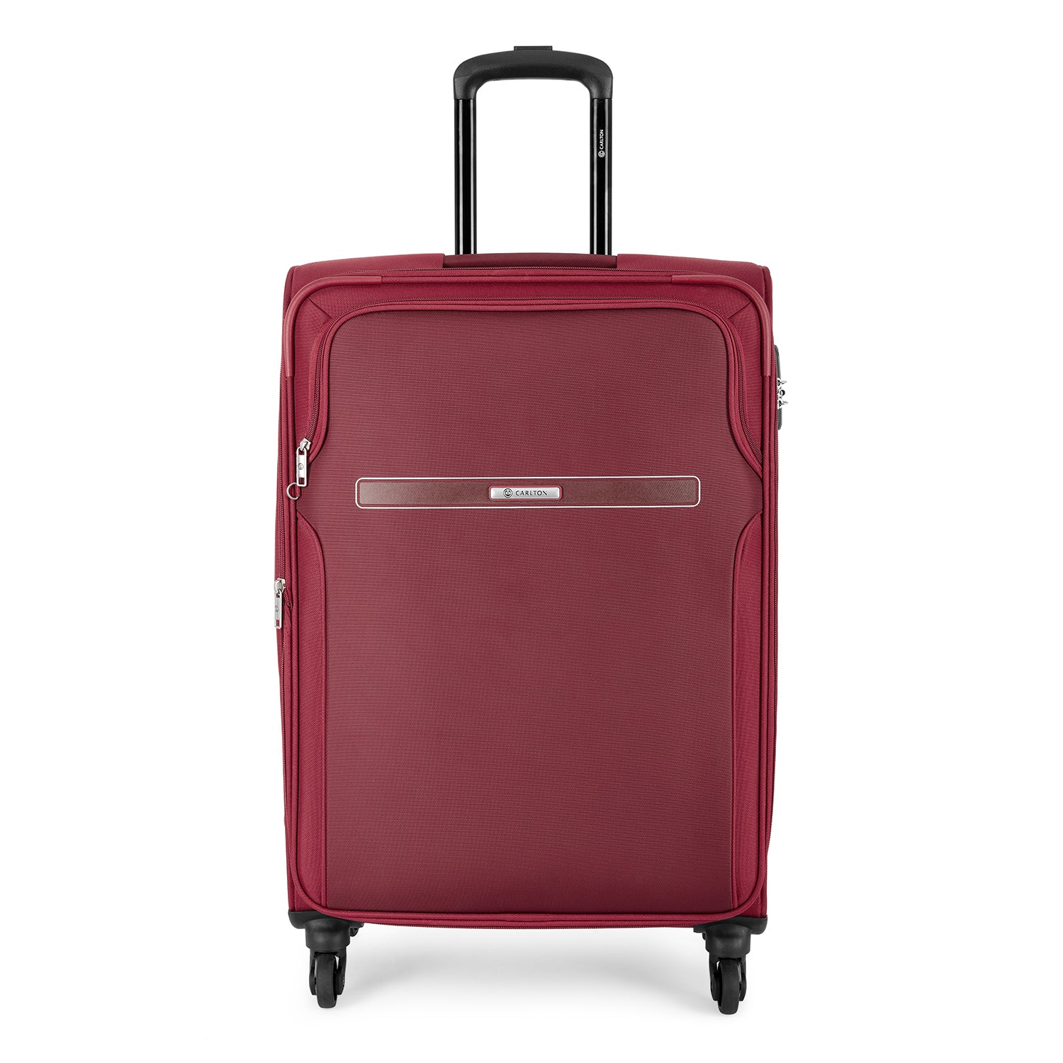 Carlton Turbolite 55cm, 4 Wheel Spinner Cabin Trolley, Red,TURBOL55RD