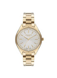 Lee Cooper  Women's Multi Function Silver Dial Gold Stainless Steel Strap Watch,LC07497.130