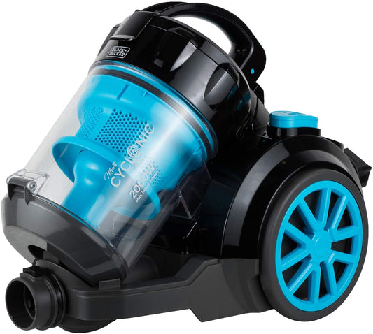 Black+Decker 2000W Bagless Multi- Cyclonic, Vacuum Cleaner, Blue & Black, VM2080-B5 Vacuum Cleaner BL-VM2080