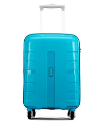 Carlton 55cm, 4 Wheel Hard Trolley Voyager, Teal Blue, VOYAGER55T