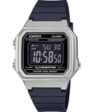 Casio Men's Watch Digital, Black Dial Black Resin Strap, W-217HM-7BVDF