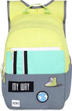 Wildcraft Wiki Girl 1 Badge Green 16" Backpack, WIKIGIRL1 GRN